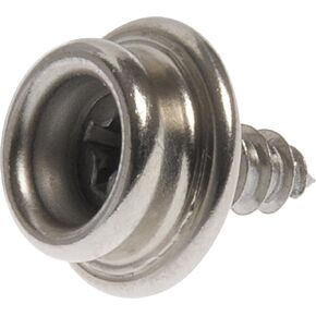 Hillman 58272 Stud Snap with Stainless Steel Screw, 3/8-Inch , 20-Pack