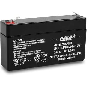 بطارية إنذار منزلية Casil أصلية CA1250 12V 5Ah مع أطراف F1