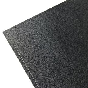 Falken Design ABS-BK-1-4/1010 ABS Textured Plastic Sheet 1/4" (0.250"), 10" x 10" - Black, Plastic