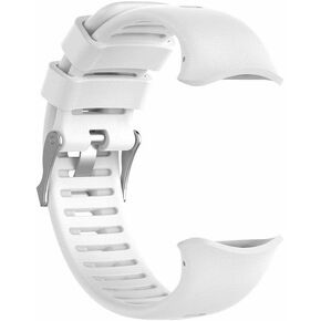 Silicone Replacement band for Polar Vantage V Sport Fitness Wrist Band compatible with Polar Vantage V Sport interchangeable Wristbands Watch Band, Textured White