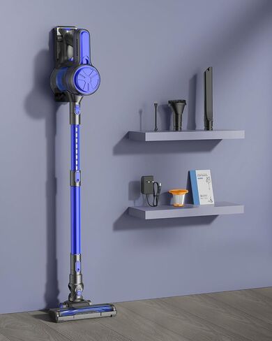 Cordless Vacuum Cleaner, 28Kpa Powerful Suction, Stick Cordless Vacuum 6 in 1, Detachable Battery Up to 40 Min Runtime, Lightweight Cordless Vacuum for Home Pet Hair Hard Floor in Saudi Arabia
