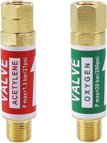 Oxygen Acetylene Flashback Arrestors Set, Torch End in Saudi Arabia