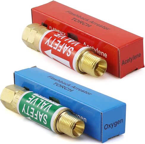 Oxygen Acetylene Flashback Arrestors Set, Torch End in Saudi Arabia