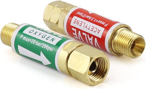 Oxygen Acetylene Flashback Arrestors Set, Torch End in Saudi Arabia