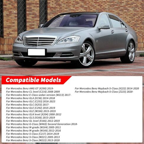 5 قطعة مسمار صواميل العجلة M14 x 1.5 من الفولاذ المقاوم للصدأ مناسب لسيارة Mercedes Benz GLK300 GLK350 GLE320 GLE400 ML500 S550 CL63 ML350 GLK350 CL500 GL450 GLS450 S400 S500 S600 OE: 0009905407 in Saudi Arabia