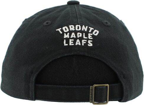 ZHATS Unisex Kid's NHL Officially Licensed Youth Adjustable Hat Scholarship Icon Black in Saudi Arabia