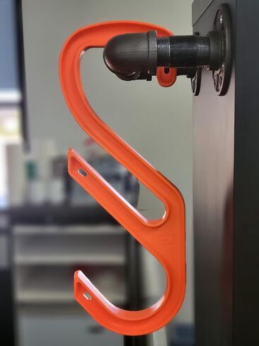 HIGH 5 Hook Double - Heavy Duty, Industrial Safety Hook for Hanging Cables, Cords, Hoses and Welding Leads. 250 lb Capacity (Box of 20) in Saudi Arabia
