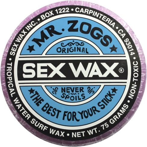 شمع الجنس الأصلي من مستر زوجس - برائحة العنب بدرجة حرارة المياه الاستوائية (لون أرجواني فاتح) in Kuwait