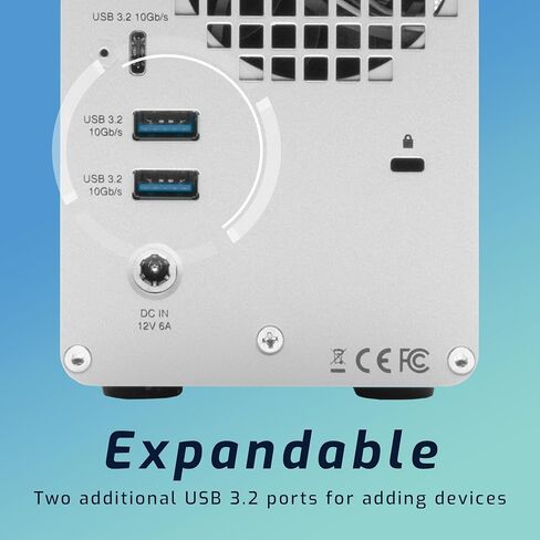 OWC Mercury Elite Pro Dual USB-C مع 3 منافذ Hub in Saudi Arabia