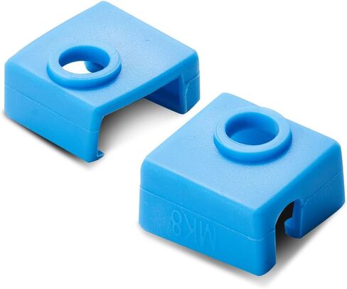 Ender 3 Hotend Silicone Sock: High-Temperature Resistant, Non-Stick Silicone Cover,Silicone Case for Fits Ender 3/3 Pro/3 V2, CR-10 Series, Anet A8 by Makerzone,(Pack of 6, Orange) in Saudi Arabia
