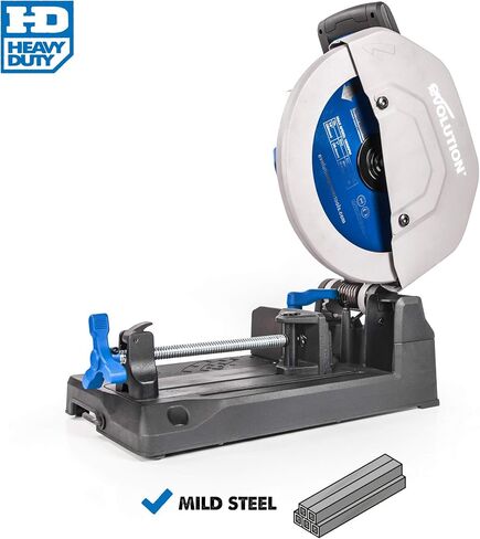 Evolution S380CPS – Heavy Duty 15 Inch Metal Cutting Chop Saw W/ 14 Inch Carbide-Tipped Blade | Premium Dry Cut Saw | Miter Saw 45° | The Ultimate Chop Saw For Cutting Metal – Accurate. Powerful. in Saudi Arabia