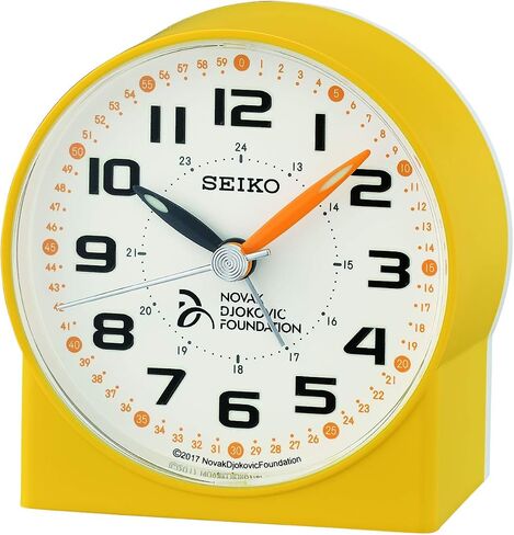 SEIKO Alarm Clock, red, 18.3 x 14.2 x 6.8 cm in Saudi Arabia