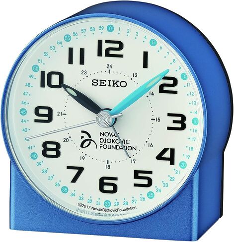 SEIKO Alarm Clock, red, 18.3 x 14.2 x 6.8 cm in Saudi Arabia