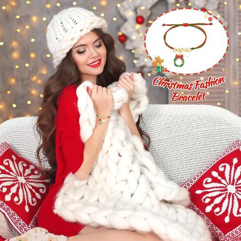 ADBAOBO Christmas Gifts for Women, 2024 Xmas Gift Basket for Mom Aunt Teacher Sister Grandma with Tumbler, Coral Fleece Socks, Jingle Bell Bracelet, SPA Christmas Gifts Set for Her in Saudi Arabia