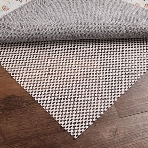 Non Slip Rug Pad 3 x 5 ft, Rug Gripper Pad for Hardwood Floors, Non Slip Thick Area Rug Pads for Tile Floor, Keeps Carpets in Place Soft and Safe