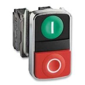 SCHNEIDER ELECTRIC XB4BL73415 SWITCH, PUSHBUTTON, 1NO/1NC, 1.2A, 600V, SCREW