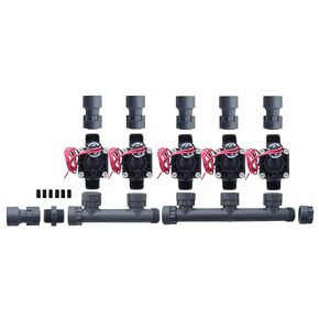 Hunter PGV100-MM 5 Zone Dura Manifold Valve No Flow Control - Slip PGV100G (5 Zone)