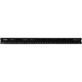 Johnson Level & Tool 1817-0000 Architect's Triangular Scale, Black, 1 Scale