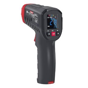 UNI-T Infrared ir high Temperature Thermal Gun for Cooking Automotive, -58°F~932°F Non Contact Thermometer Pyrometer for Pizza Oven Griddle Food Meat Surface Laser Temp Gun Gauge UT306C