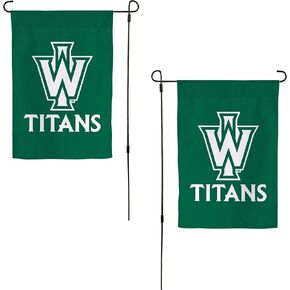 Desert Cactus Illinois Wesleyan University Garden Flag Titans IWU Banner 100% Polyester (Design A)