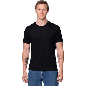 DANISH ENDURANCE 100% Merino Wool Baselayer T-Shirt, Short Sleeve, Premium Undershirt Mens, Breathable and Moisture Wicking