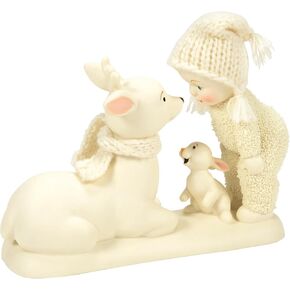Department 56 Snowbabies Woodland Wonder Deer Friends Figurine, 3.94 Inch, Multicolor