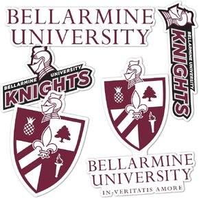 Desert Cactus Bellarmine University Sticker Knights BU Stickers Vinyl Decals Laptop Water Bottle Car Scrapbook (Type 2)