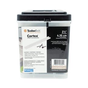 مثبتات التوصيل المخفية من TimberTech المجمعة - بلوط أبيض فرنسي (100 قدم مربع)