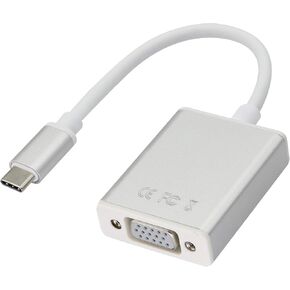 USB Type C to HDMI+VGA Adapter, 2 in 1 4K UHD Dual Screen Display for MacBook Pro 2019, Samsung S8/9, Note8, HUAWEI Mate 10(15cm/6inch)(VGA+HDMI)