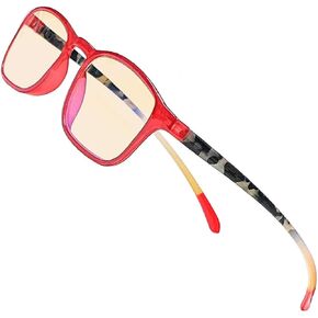 Blue Light Blocking Glasses Square Lightweight Frame Computer/Reading/Gaming/TV/Phones glasses Women Men