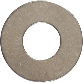 8809 Number 10 Stainless Steel Flat Washer, 8-Pack
