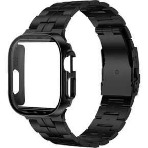 baozai Titanium Band Compatible with Apple Watch Band 49mm 45mm 44mm 42mm, Titanium Sports Band for Apple Watch Ultra Series 8/7/6/5/4/3/2/1/SE Men in Kuwait