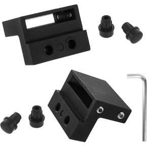 2 Pcs Barn Door Stopper for Sliding Barn Door Flat Track, Barn Door Roller Stopper Hardware for Track, Sliding Door Stopper for Track Width: 4.2 mm/1.65 inch, Track Thickness: 0.8 mm/0.31 inch