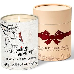 Sympathy Candles Gifts for Loss of Loved One in Memory of Husband Mother Father - Bereavement/Condolences/Grief Gifts - Funeral Decor Sorry for Your Loss