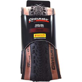 Pirelli Cinturato Gravel RC Classic 45-622 (700 x 45c) Gravel Bike Tire - Gravel Racing Specific Design for Pro-Level Performance - Higher Speeds - Enhanced Lateral Grip