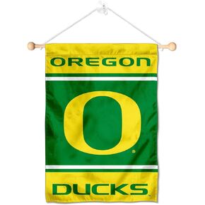 College Flags & Banners Co. Ducks Window Wall Banner Hanging Flag with Suction Cup