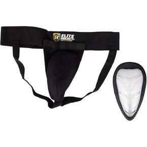 Elite Hockey, Ice Hockey, Pro Deluxe Support with Cup (Size Choice)