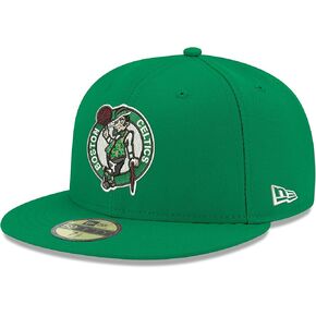 NBA Boston Celtics Men's Official 59FIFTY Fitted Cap, 7.75, Kelly