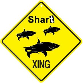 New Metal Tin Sign Shart Xing Sign workaholics for Indoor Outdoor Wall Decor 8x8 Square Sign