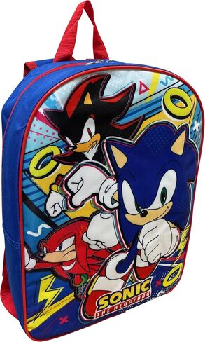 Ruz Sonic The Hedgehog Kid's Licensed 15 Inch School Backpack (Sonic I) in Kuwait