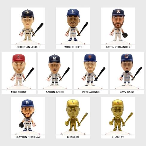 IML MLBSMOLS21Q2OL Series 1 MLB Superstars Smols BlindBox Figures, 3-inch Height in Kuwait