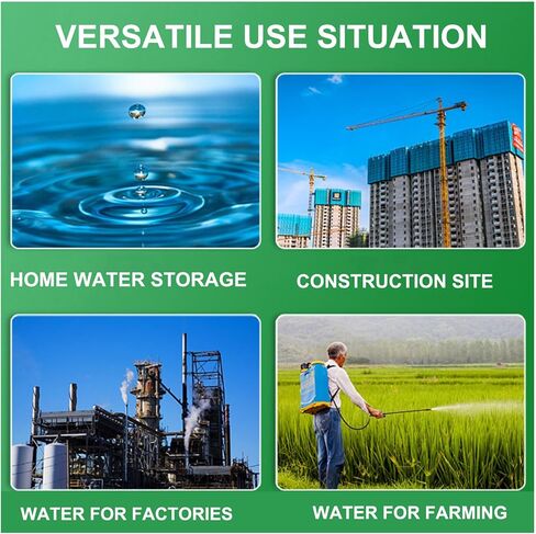 Portable Water Tank Water Storage Tank for Camping with Spigot Hose Plastic Water Container Water Storage Container for Emergency Water Storage Hiking Outdoor(Size:21gallon / 80L) in Saudi Arabia