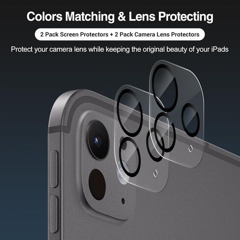 ProCase Privacy Screen Protector for iPad Pro/Air 13-Inch 2024; Anti-Spy Tempered Glass Film Guard for 2024 iPad Pro 7th/iPad Air 6th Gen 13" in Kuwait
