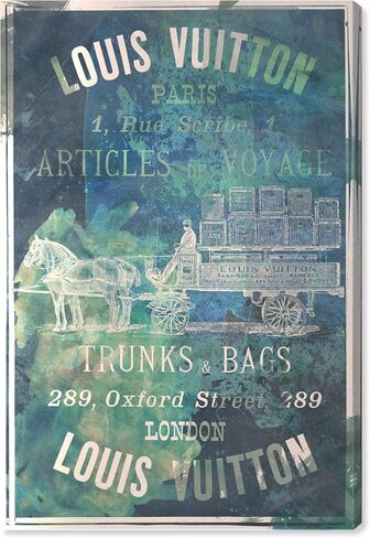 The Oliver Gal Artist Co. Modern 24.0 in x 36.0 in, Articles on the Water, Canvas Wall Art, Office, Green in Kuwait