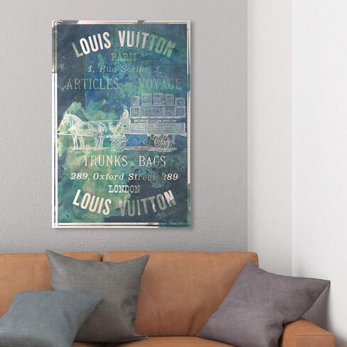 The Oliver Gal Artist Co. Modern 24.0 in x 36.0 in, Articles on the Water, Canvas Wall Art, Office, Green in Kuwait