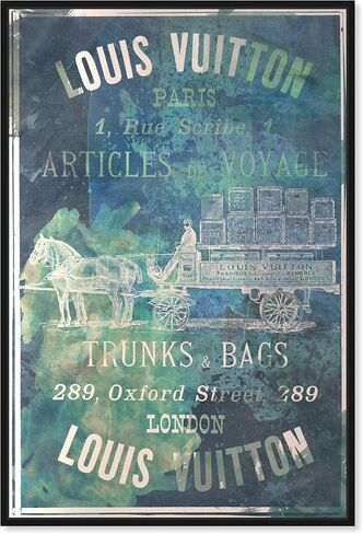 The Oliver Gal Artist Co. Modern 24.0 in x 36.0 in, Articles on the Water, Canvas Wall Art, Office, Green in Kuwait
