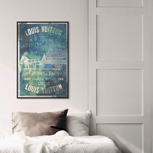 The Oliver Gal Artist Co. Modern 24.0 in x 36.0 in, Articles on the Water, Canvas Wall Art, Office, Green in Kuwait