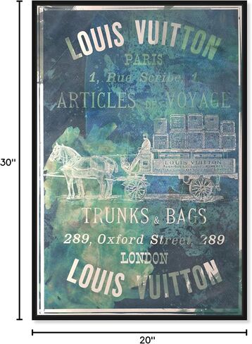 The Oliver Gal Artist Co. Modern 24.0 in x 36.0 in, Articles on the Water, Canvas Wall Art, Office, Green in Kuwait