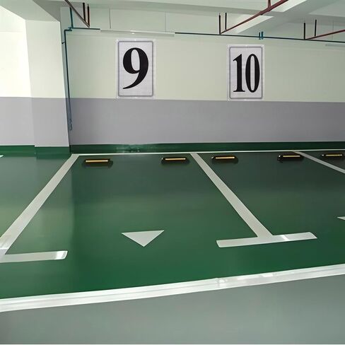 Premium Aluminum Number Sign 8-12" X 8" Parking Spot Reflective Number Signs, Large Metal Number Sign for Office,Floor, Dock, Court, Aisle, Field and Outdoor Use, Weather-Resistant, Waterproof, High Visibility (Number Signs 8) in Saudi Arabia