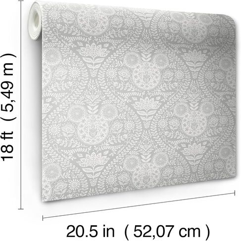 RoomMates Disney Mickey Mouse Blue Block Print Peel & Stick Wallpaper, RMK12787PLW in Saudi Arabia